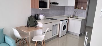 Lobby 3 Cozy Living Studio Apartment at Tamansari Bintaro Mansion By Travelio