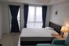 Bedroom Comfortable and Good Deal Studio Tamansari Bintaro Mansion Apartment