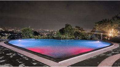 Swimming Pool 4 Villa Taman Love