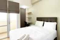 Bedroom Nice and Best Homey Studio at Vasanta Innopark Apartment By Travelio