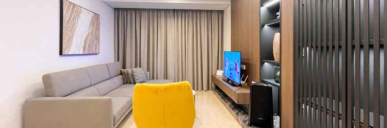 Lobby Exclusive 3BR with Private Lift Apartment 31 Sudirman Makassar By Travelio