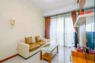 Lobby Elegant and Homey 3BR Apartment at Marbella Kemang Residence By Travelio
