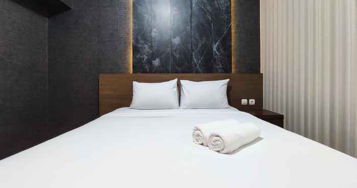 Kamar Tidur Contemporer Luxury Studio Room at The Alton Apartment By Travelio