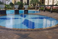 Lobby Best Homey and Tidy 2BR Apartment Mediterania Palace Residence By Travelio