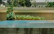 Swimming Pool 4 Nice and Fancy Studio at Citra Living Apartment By Travelio