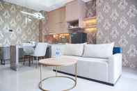 Lobby Comfy and Nice 2BR at Samara Suites Apartment By Travelio