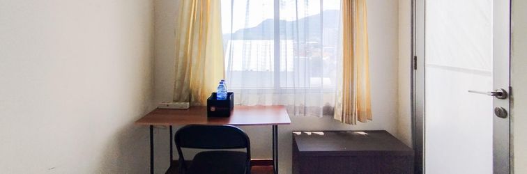 Lobby Modern Design Studio at Harvard Jatinangor Apartment By Travelio