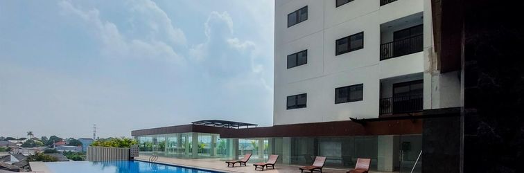 ล็อบบี้ Comfy and Best Deal Studio Apartment Anwa Residence By Travelio