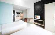 Bilik Tidur 2 Cozy and Clean Studio The Square Apartment By Travelio