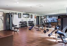 Fitness Center 6 Cozy and Clean Studio The Square Apartment By Travelio