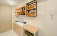 Common Space 3 Cozy and Enjoy Studio Apartment Tokyo Riverside PIK 2 By Travelio