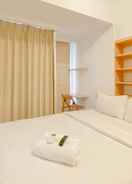 BEDROOM Cozy and Enjoy Studio Apartment Tokyo Riverside PIK 2 By Travelio