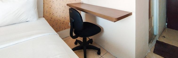 Lobby Nice and Strategic Studio at Tamansari Panoramic By Travelio