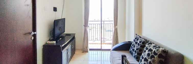 Lobby Modern and Tidy 2BR Apartment at Tamansari Panoramic By Travelio