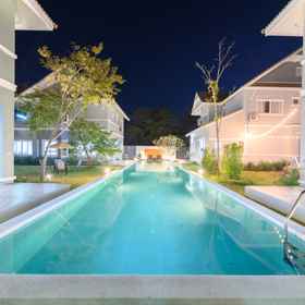 Swimming Pool 1 ヒルレイクヴィラ, Ran Rak Saraphi ホテル