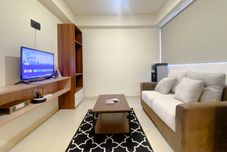 Lobby Homey and Spacious Apartment 2BR at Meikarta By Travelio