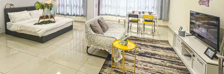 Sảnh chờ 2-6 pax Studio Apartment near to MRT & Pavilion Bukit Jalil