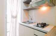 Others 5 Homey and Modern 2BR at Green Pramuka City Apartment By Travelio