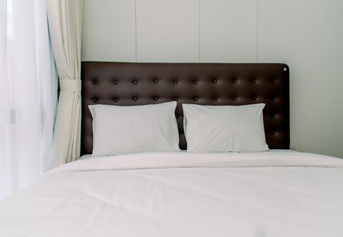 Bedroom Spacious and Comfortable 3BR at Asatti Apartment By Travelio