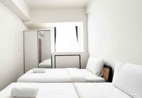 Bedroom Nice and Tidy 1BR (No Kitchen) at Bandaraya - Tallasa City Makassar Apartment By Travelio