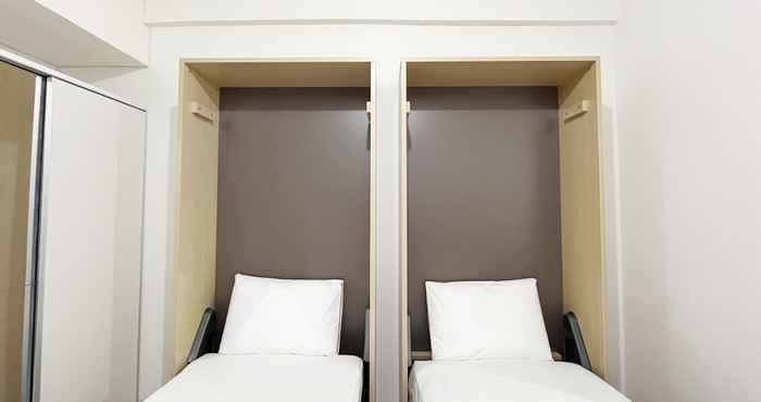 Bedroom Restful Studio (No Kitchen) Apartment at Bandaraya - Tallasa City Makassar By Travelio