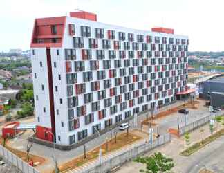 Exterior 2 Simply Designed Studio (No Kitchen) Apartment at Bandaraya - Tallasa City Makassar By Travelio