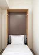 BEDROOM Comfortable Living Studio (No Kitchen) Apartment at Bandaraya - Tallasa City Makassar By Travelio