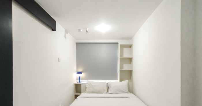 Bedroom Spacious 1BR with City View Apartment at Grand Asia Afrika By Travelio