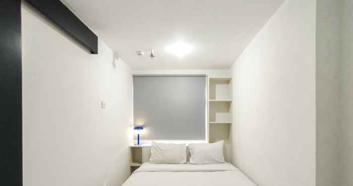 Kamar Tidur Spacious 1BR with City View Apartment at Grand Asia Afrika By Travelio