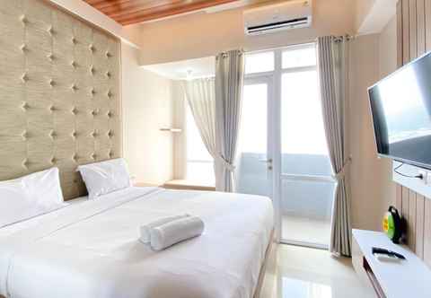 Phòng ngủ Modern Studio Apartment at Vasanta Innopark By Travelio