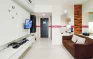 Others 2 Spacious Combine 2BR Apartment at Tamansari La Grande By Travelio