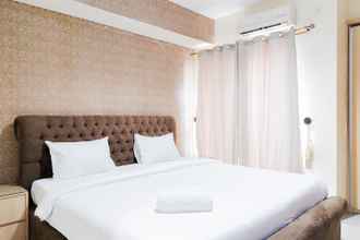 Bedroom 4 Homey and Good Deal Studio Apartment Atria Residences Gading Serpong By Travelio