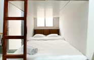 Bedroom 2 Homey and Minimalist Studio at Transpark Juanda Bekasi Timur Apartment By Travelio