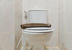 In-room Bathroom 3 Homey and Best Deal Studio Apartment Amazana Serpong By Travelio