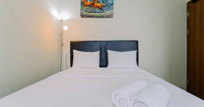 Kamar Tidur Minimalist and Homey 1BR Royal Sentul Park Apartment By Travelio