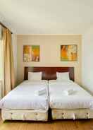 BEDROOM Spacious and Modern Studio Marina Ancol Apartment By Travelio