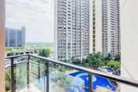 Bangunan Homey Living and Spacious 3BR at Sky House BSD Apartment By Travelio