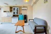 Others Homey and Modern 1BR at Kebagusan City Apartment By Travelio