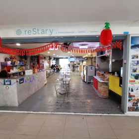 Lobby 1 reStary K Cue Themed Homestay, Hotel Pusat Latihan dan Makmal Jabatan Air Negeri Sabah