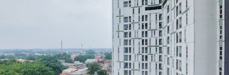 Lobby Homey and Good Choice Studio at Serpong Greenview Apartment By Travelio