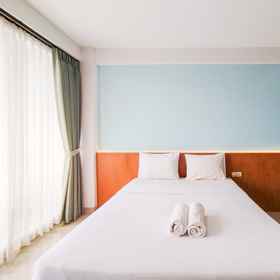 Bedroom 1 สตูดิโอ Dago Suites Apartment By Travelio แสนสบายและเงียบสงบ, โรงแรม & ที่พัก Pasteur Trans Dipatiukur