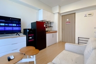 Common Space Clean and Homey 2BR Apartment at Meikarta By Travelio