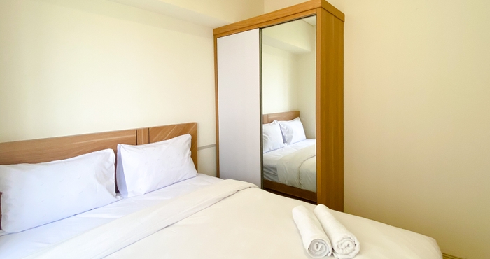 Bedroom Comfort Stay and Cozy 2BR Apartment at Meikarta By Travelio