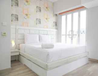 Bedroom 2 Warm and Comfort Living 1BR Apartment at 8th Ambassade Kuningan By Travelio