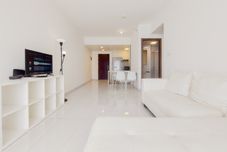 公共空間 Cozy and Spacious 3BR Sky House BSD Apartment By Travelio