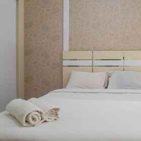 Bedroom 1 Spacious and Comfortable Studio at Bale Hinggil Apartment By Travelio, Sukolilo Apartments