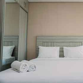 Bedroom 1 Comfortable and Simply Studio Apartment B Residence By Travelio, Kp. Bojong Desa Kemuning Hotels