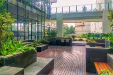 ล็อบบี้ Studio Minimalist Apartment at Evenciio Margonda By Travelio