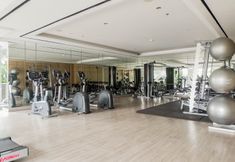 Others 7 Vibrant Luxurious 1BR at La Riz Supermall Mansion Apartment By Travelio