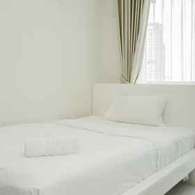 Bedroom 1 Studio Minimalist Apartment at Sky House BSD By Travelio, BSD Hotels